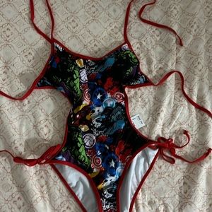 Marvel one piece bathing suit
